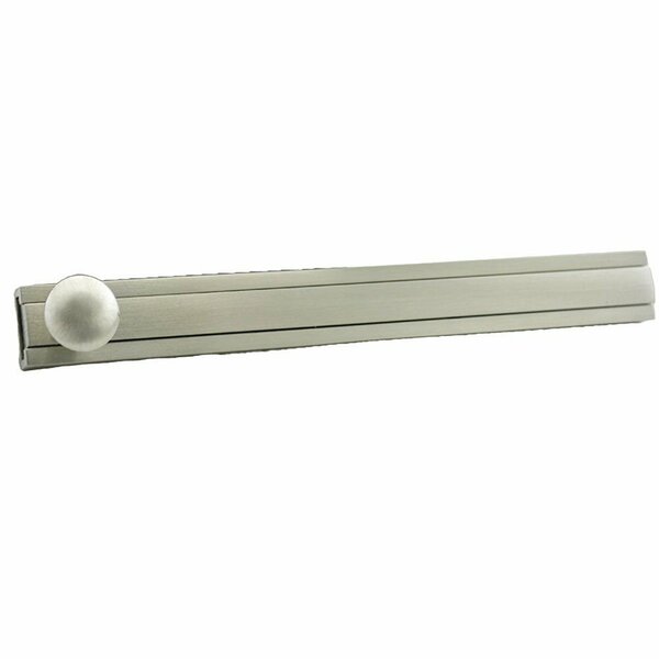 Ives Commercial Solid Brass 6in Modern Surface Bolt Satin Nickel Finish 40B156